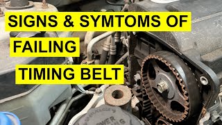 Replace Timing Belt Before Engine Damage  Know Signs amp Symptoms [upl. by Diena]