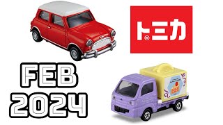 Tomica Regular amp Premium—February 2024 [upl. by Roskes624]