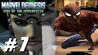 Marvel Nemesis Rise of the Imperfects Walkthrough No Commentary PART 7  SpiderMan [upl. by Nysa]