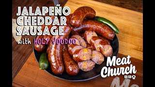 How to Make the Best Sausage Ive ever tasted  Holy Voodoo Jalapeño Cheddar [upl. by Amsden455]