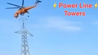 ⚡️High Voltage Power Line Towers⚡️ [upl. by Ellon]