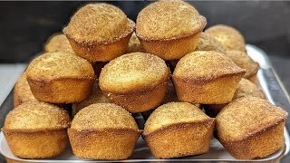 BOLINHO DE CHUVA NO FORNO SEM FRITURA DELICIOSO PRONTO EM APENAS 20 MINUTOS [upl. by Allveta728]