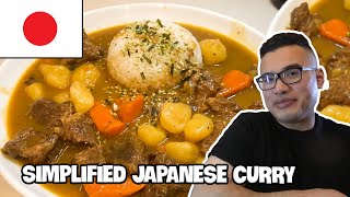 SIMPLIFIED JAPANESE CURRY RECIPE [upl. by Annal]