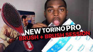 360Waves Torino Pro Wave Brush 570 By Brush King Review [upl. by Polash]