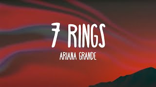 Ariana Grande  7 rings Lyrics [upl. by Zita516]