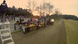 Oarai High School Marching Band BLUEHAWKS 2011 M1 [upl. by Nylarahs]