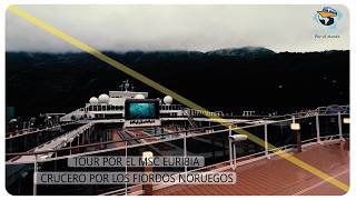 👉 MSC EURIBIA Fiordos de Noruega Recorrido por su interior [upl. by Samantha]