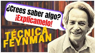 TÉCNICA DE ESTUDIO FEYNMAN  ¡Aprende lo que quieras con el método Feynman edreirobles [upl. by Ricoriki289]