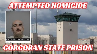 ATTEMPTED HOMICIDE OF CDCR CORRECTIONS OFFICER CORCORCAN STATE PRISON prison cdcr viralvideo [upl. by Burnie]