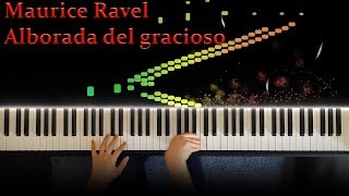 Ravel Alborada del gracioso from Miroirpiano  J Piano [upl. by Chet361]