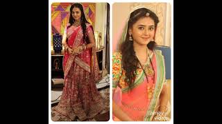 Katha VS Kahini💕❤️Who is best amp beautiful 💗💓Helly Saha🆚 Tejaswi Prakash 💞😍😘 new tiktok video [upl. by Alair681]