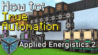 How to Applied Energistics 2  Autocrafting Minecraft 1192 [upl. by Mascia]