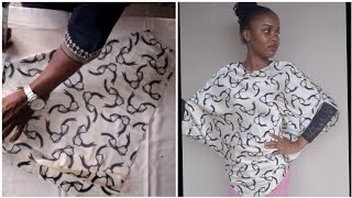 How to sew a triangle BUBU top [upl. by Yager]