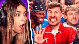 REACCIONANDO A quot50 Youtubers Pelean Por 1000000quot 🤑 [upl. by Nileuqcaj851]