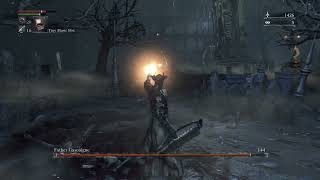 BLOODBORNE  Father Gascoigne Boss Fight [upl. by Noet479]