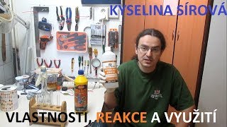 H2SO4  kyselina sírová  její vlastnosti reakce a využití [upl. by Aisereht787]