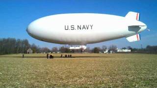 Navy Blimp Landing [upl. by Grefe]