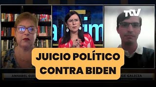 JUICIO POLÍTICO CONTRA BIDEN  Debate republicano vs demócrata  La Última con Carla Angola [upl. by Hedley]