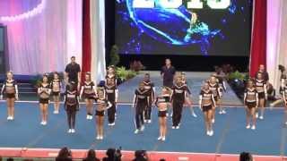 Cheer Worlds Finals  Brandon All Stars Senior Black  Center Stage [upl. by Nnael]