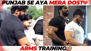 Intense Arms Workout with Sehaj Zaildar Bhai💪 Nitin Chandila [upl. by Izabel]