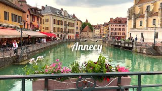 4K🇫🇷 Annecy France Pearl of the French Alps  Discovering the Old Town amp Lake Annecy 2024 [upl. by Redfield]