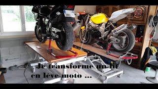 Je transforme un lit en lèvemoto [upl. by Llert]