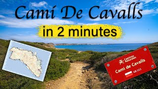 Camí de Cavalls Hike in 2 Minutes GR223 [upl. by Ortrud]