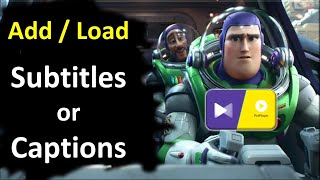 Add Subtitles in PotPlayer  Load Subtitles in PotPlayer  Load Captions in PotPlayer [upl. by Enobe]