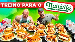 Rumo ao NATHANS 2024 O maior campeonato DO MUNDO 🌭 [upl. by Leiad]