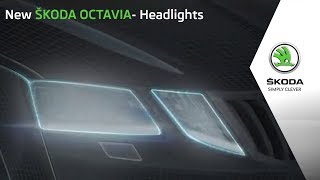 New ŠKODA Octavia Headlights [upl. by Anitsej]