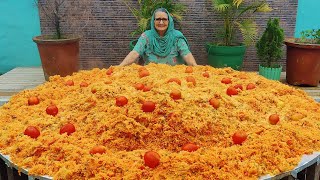 TOMATO RICE RECIPE PREPARED BY MY GRANNY  THAKKALI SADAM  TOMATO PULAOPULAV [upl. by Lordan]