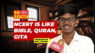 Tamil Nadu NEET Topper Says NCERT Syllabus as Sacred as Gita Bible and Quran [upl. by Nodnnarb]