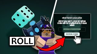 HAZEM Made a Roll the Dice Game for FREE ROBUX [upl. by Tarsuss]