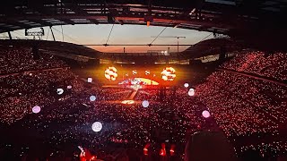 Coldplay  Fix You live Etihad Stadium Manchester 030623 [upl. by Yeltneb]