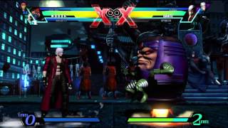 UMVC3 Magneto Throw to KO MagnetoMODOKSentinel [upl. by Gonzalez]