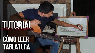 Cómo leer una tablatura para guitarra  TUTORIAL [upl. by Ling]