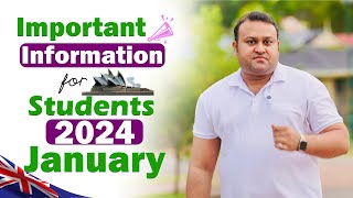 Study in Australia 🇦🇺  Updated amp Important information  Admissions Open 2024  Coming Intakes [upl. by Akcirre]