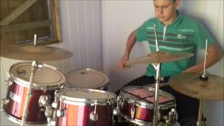 Loubet  Muié Chapéu e Butina  Jackson Batera Drum Cover [upl. by Soulier]