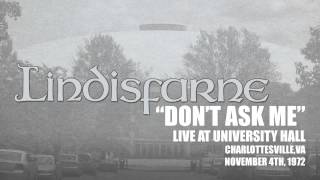 Lindisfarne  Dont Ask Me LIVE  Charlottesville VA [upl. by Notsnarc]