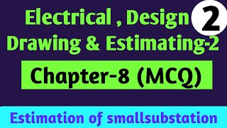 Substations MCQ EDDE2 objective question MCQ on substations Electrical department [upl. by Valentino]