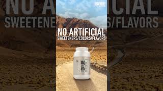 All New ISOPURE UnflavoredMade of only 2 ingredients delivering 25g protein in every serve [upl. by Anived]