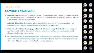 Subsidio al Empleo 2024 [upl. by Octavian]