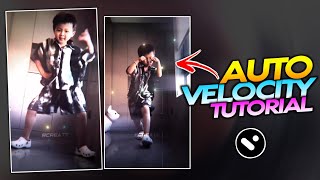 Auto Velocity Tutorial In Vita App  Velocity Video Edit  Dance Velocity Edit Tutorial  One Click [upl. by Whang]