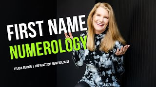 😄 The Numerology of Your FIRST NAME [upl. by Safire702]