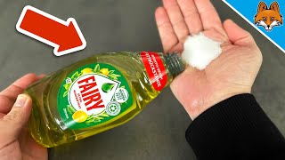 Mix Salt and Dishwashing Soap and WATCH WHAT HAPPENS💥Genius Result🤯 [upl. by Sherourd]