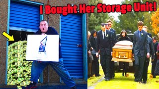 SHE PASSED AWAY I Bought Her Storage Unit and It Was FULL OF MONEY [upl. by Analat852]