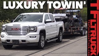 Luxury Towing with the 2018 GMC Sierra Denali [upl. by Gordon682]