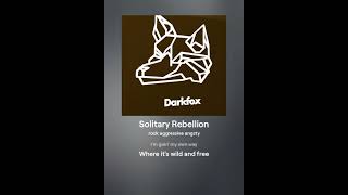 Solitary Rebellion with lyrics [upl. by Ylimme]