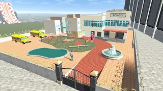 Franklin Change House to School in Indian Bike Driving 3D [upl. by Gyatt]