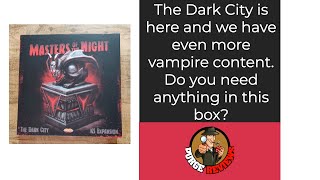 Masters of the Night The Dark City Expansion by Purge Reviews Expansion or a Series of Mistakes [upl. by Enileuqkcaj]